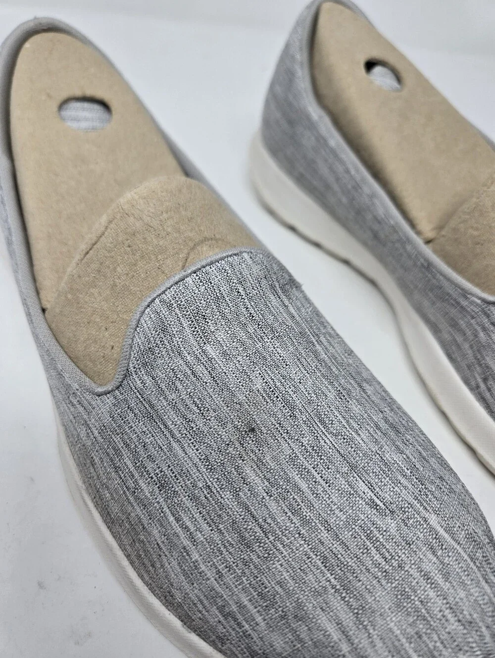 Sketchers On The Go Go Walk Lite Grey Pull On Walking Shoes Used Size 9.5